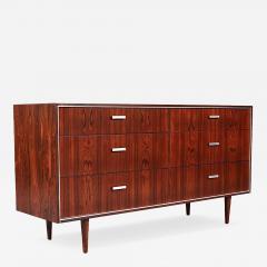 Falster Danish Modern Rosewood Dresser w Steel Accents by Falster - 4707926