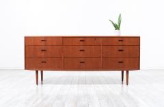  Falster Danish Modern Teak 9 Drawer Dresser by Falster - 3349894