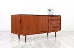  Falster Danish Modern Teak Credenza with Drawers by Flaster - 3008209