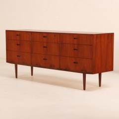  Falster Danish Modern Teak Low 9 Drawer Dresser by Falster  - 3836409