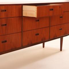  Falster Danish Modern Teak Low 9 Drawer Dresser by Falster  - 3836411