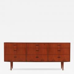  Falster Danish Modern Teak Low 9 Drawer Dresser by Falster  - 3841186