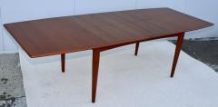  Falster Falster M belfabrik Danish Teak Dining Table With Two Hidden Leaves 1960s - 4444608