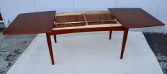  Falster Falster M belfabrik Danish Teak Dining Table With Two Hidden Leaves 1960s - 4444626