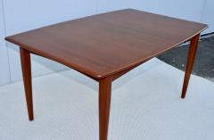  Falster Falster M belfabrik Danish Teak Dining Table With Two Hidden Leaves 1960s - 4444627