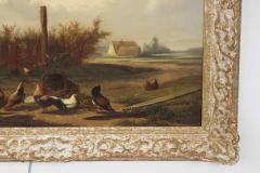  Farmyard Fowl oil on panel c 1868 Johan Lodewijk Van Leemputten - 702278