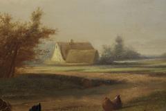  Farmyard Fowl oil on panel c 1868 Johan Lodewijk Van Leemputten - 702280