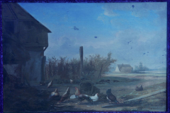  Farmyard Fowl oil on panel c 1868 Johan Lodewijk Van Leemputten - 702284
