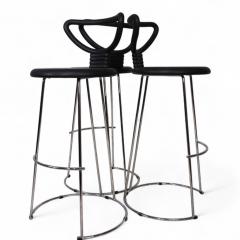  Fasem Fasem Italia 3 piece set of postmodern bar stools by Nobu Tanigawa 1990 - 4741615
