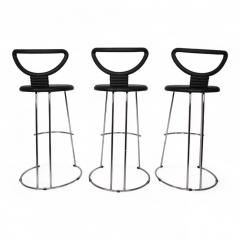  Fasem Fasem Italia 3 piece set of postmodern bar stools by Nobu Tanigawa 1990 - 4741618