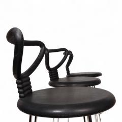  Fasem Fasem Italia 3 piece set of postmodern bar stools by Nobu Tanigawa 1990 - 4741621
