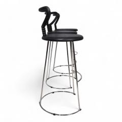  Fasem Fasem Italia 3 piece set of postmodern bar stools by Nobu Tanigawa 1990 - 4741622