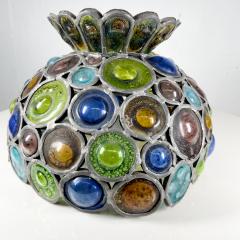  Feders 1970s Felipe Delfinger Feders HandCrafted Art Glass Lamp Shade from Mexico - 2948367