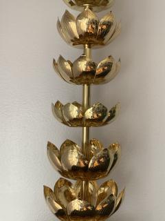  Feldman Lighting Co Brass Lotus Lamp - 1049063