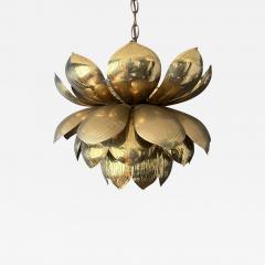  Feldman Lighting Co Large Brass Lotus Light Pendant - 3713150