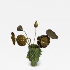  Feldman Lighting Co Set of Brass Lotus Flowers - 3560471