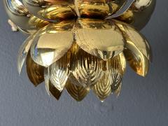  Feldman Lighting Co Small Brass Lotus Light Pendant - 3711443