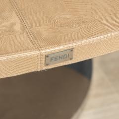  Fendi 20th Century Circular Dining Table By Fendi Italy c 1990 - 2856126