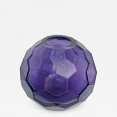  Fendi Stuning Fendi Murano Diamond Amethyst Vase - 1131808