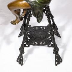  Ferdinando De Luca Art Deco Bronze Copper Sculptures of Seated Flappers by Ferdinando De Luca - 3352371
