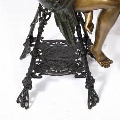  Ferdinando De Luca Art Deco Bronze Copper Sculptures of Seated Flappers by Ferdinando De Luca - 3352373