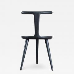  Fernweh Woodworking CHARCOAL ASH OXBEND CHAIR 3 LEGS BY FERNWEH WOODWORKING - 2398212