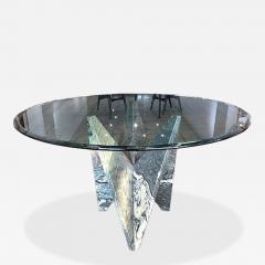  Ferrari A Fine Faceted Serpentine Marble Table by Ferrari - 4710513