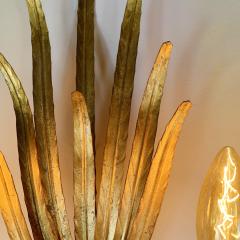  Ferro Art Pair of Gilt Reed Leaf Wall Lights by Ferro Art - 3036845