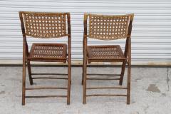  Ficks Reed Pair of Vintage Folding Bamboo Chairs - 3163494