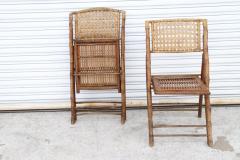  Ficks Reed Pair of Vintage Folding Bamboo Chairs - 3163499