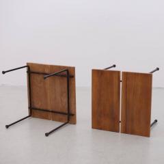  Ficks Reed Pair of Wrought Iron Ficks Reed Night Stands or Side Tables - 593557