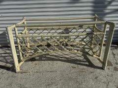 Ficks Reed Set of 6 Ficks Reed Boho Chic Bamboo Swivel Dining Chairs - 4365234