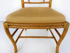  Ficks Reed Vintage Ficks Reed Chinoiserie Rattan Dining Chairs Set of 6 - 3502840