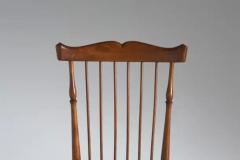  Figli Di Sanguineti Sanguineti set of 8 high back Coloniale dining chairs Chiavari Italy 1960s - 3468962