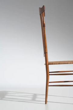 Figli Di Sanguineti Sanguineti set of 8 high back Coloniale dining chairs Chiavari Italy 1960s - 3468967