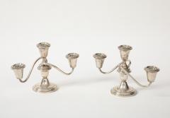  Fisher Silversmiths Inc Fisher Art Deco Sterling Candelabras - 3994403