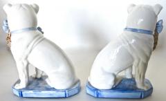  Fitz Floyd Pair Porcelain Bulldogs with Puppies by Fitz and Floyd Co American - 2715413