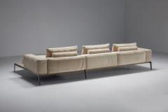  Flexform Lifesteel White Three Seater Sofa designed by Antonio Citterio for Flexform - 2152336