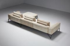  Flexform Lifesteel White Three Seater Sofa designed by Antonio Citterio for Flexform - 2152365