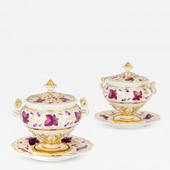  Flight Barr Barr Pair of antique early 19th century porcelain tureens by Flight Barr Barr - 4358488