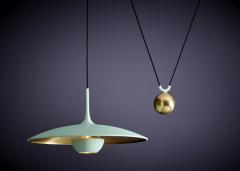  Florian Schulz Florian Schulz Double Onos 55 in Brass Flat mint green with Side Counterweight - 3411150
