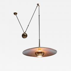  Florian Schulz Florian Schulz brass Onos pendant with counterweight Germany 1970s - 761646