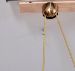  Florian Schulz Rare Florian Schulz Solan Counterweight Lamp Germany 1982 in Brass - 560473