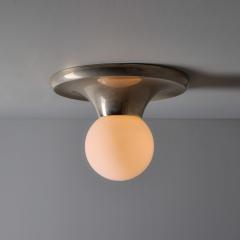  Flos 1960s Flos Achille Castiglioni Pier Giacomo Nickel Light Ball Ceiling Lamp - 4104504