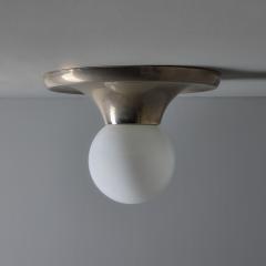  Flos 1960s Flos Achille Castiglioni Pier Giacomo Nickel Light Ball Ceiling Lamp - 4104507