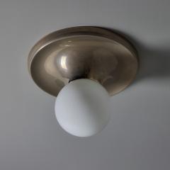  Flos 1960s Flos Achille Castiglioni Pier Giacomo Nickel Light Ball Ceiling Lamp - 4104514