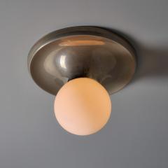  Flos 1960s Flos Achille Castiglioni Pier Giacomo Nickel Light Ball Ceiling Lamp - 4104515