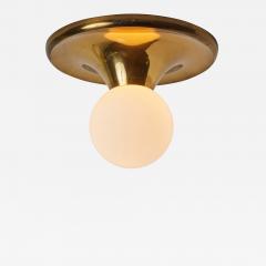  Flos Large 1960s Achille Castiglioni Pier Giacomo Light Ball Wall or Ceiling Lamp - 3490779