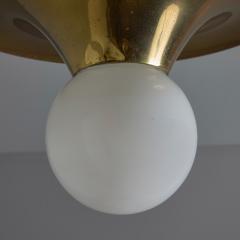  Flos Large Brass 1960s Castiglioni and Giacomo Light Ball Wall or Ceiling Lamp - 3946743