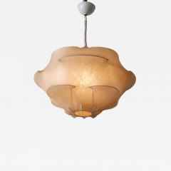  Flos XL Mid Century Modern Cocoon Pendant Lamp or Hanging Light by Flos Italy 1960s - 2891083